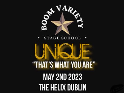 Boom Variety Stage School Presents Unique